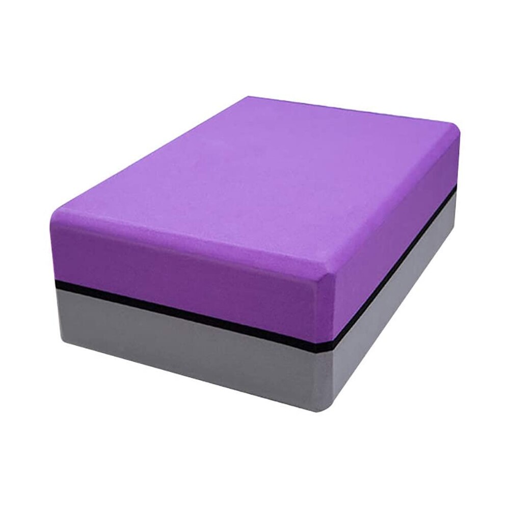 Pilates kerntraining fitness oefening dubbele kleur beginner yoga blok hulpstuk hoge dichtheid niet-giftig eva schuim biologisch afbreekbaar: Beige