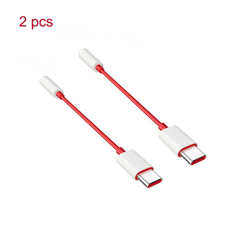 USB Type C To 3.5mm Earphone Jack Adapter Audio Cable Connector for One Plus 7 Usb-c Music Converter Oneplus 6T 7 Pro Universal: 2pcs type c to 3.5mm
