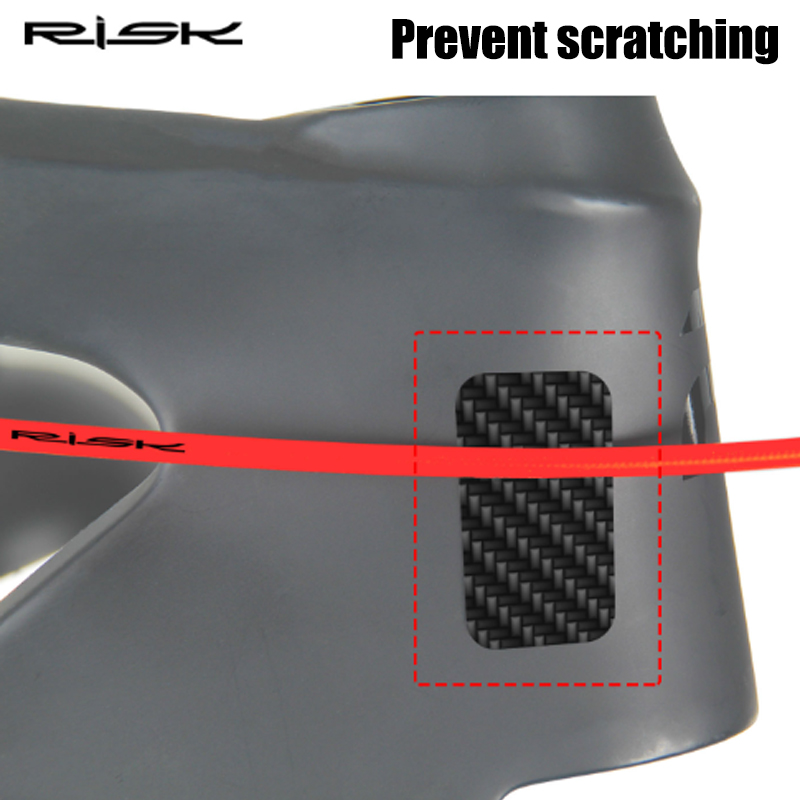 Pegatina de protección para cadena de bicicleta, marco de bicicleta de montaña, película protectora de carbono resistente a los arañazos, cubierta para cadenas de bicicleta de carretera, accesorios para bicicleta