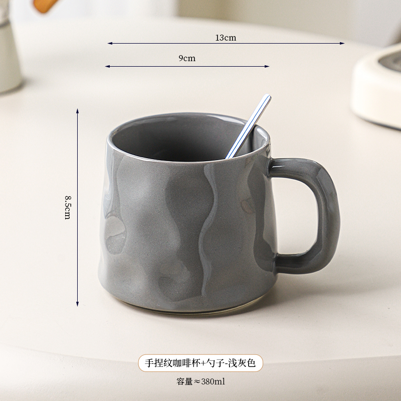 Wysokiej jakości filiżanki robić kawy Kubki o dużej pojemności robić użytku domowego, filiżanki robić popołudniowej herbaty, wysokiej jakości specjalne filiżanki robić kawy, Lattes.: Burgundowy