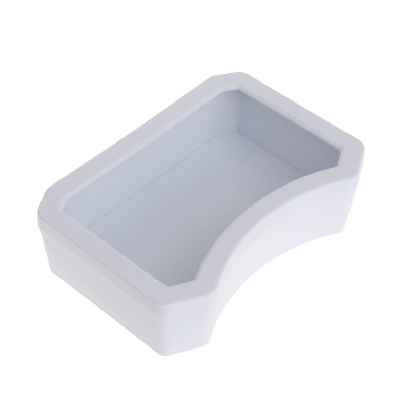 Amphibians Reptiles Feeder Plastic Feeding Basin Pets Tortoise Lizard Crawler Bowl Basin Water Fountain Turtle Aquatic: WHITE / M
