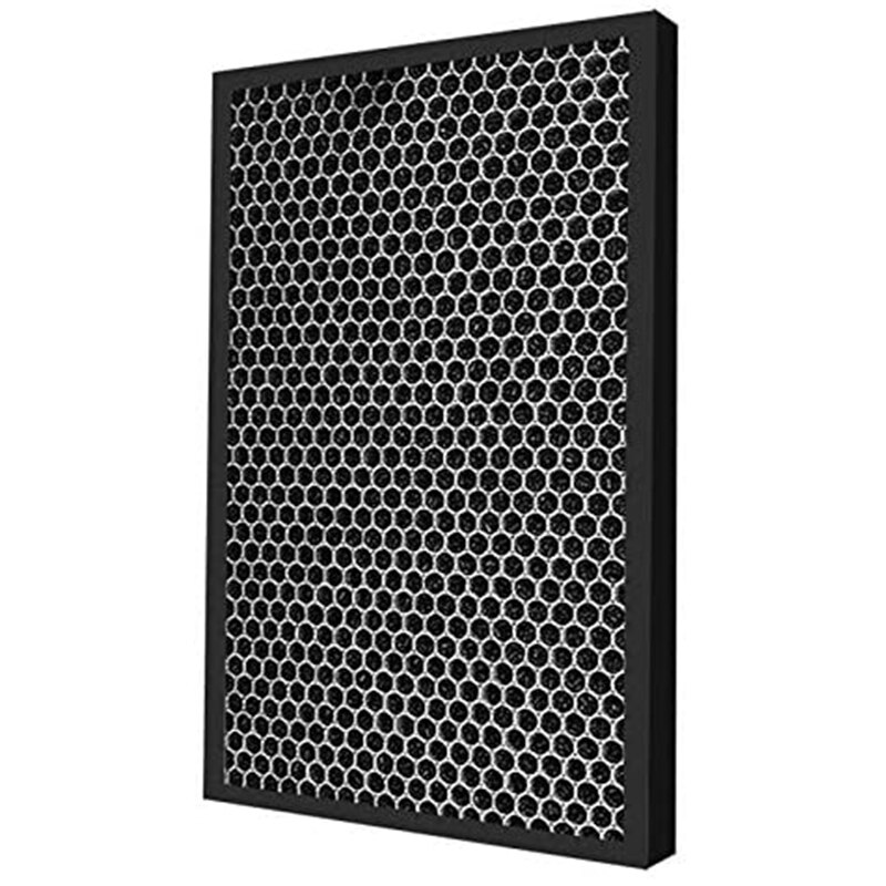 2 pack Filter Compatibel Met Sharp Air Purifier Vervanging KC-850U Filter Actieve Kool HEPA, Vervanging Deel # FZ-C100HFU