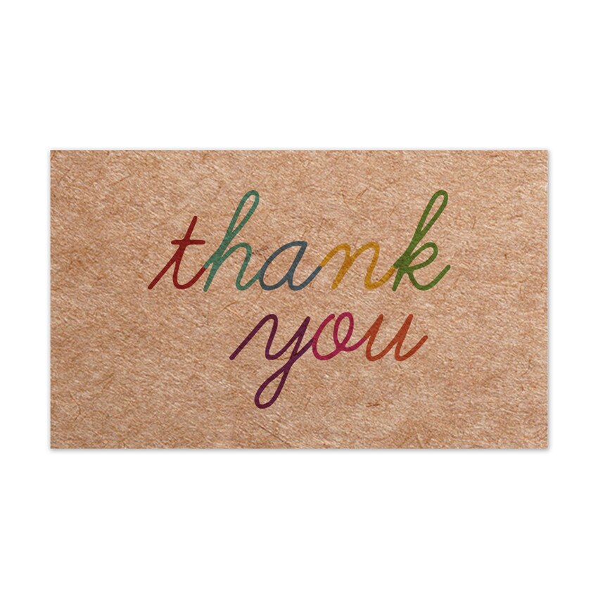 30Pcs carta Kraft colorata grazie carte etichetta per la decorazione di nozze piccola impresa dare carta regalo scuola bambini elogi carta: A8