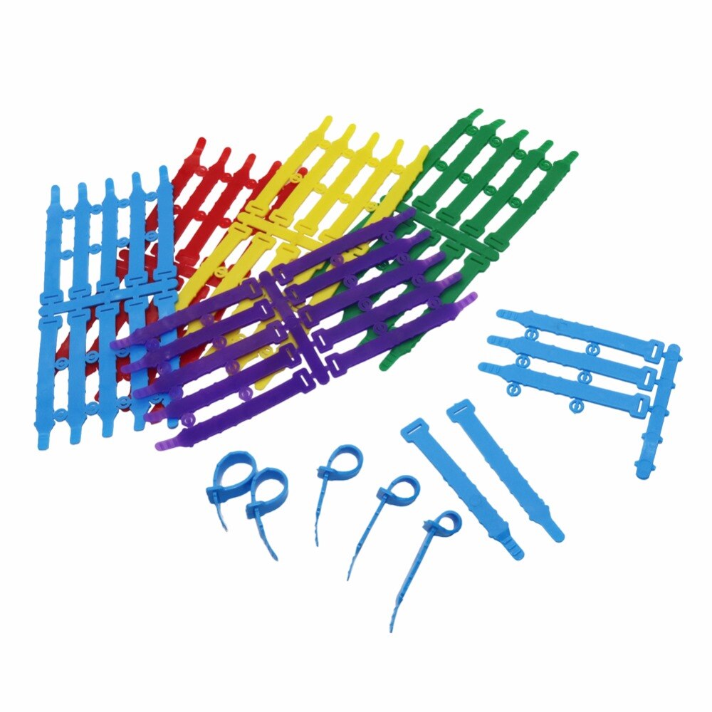 500 Pcs 5 Color Soft PVC Farm Animal Foot Ring Chicken Duck Quail Pigeon Pet Bird Foot Ring