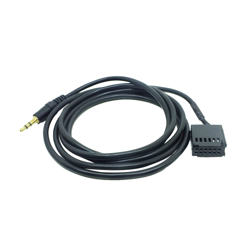 Auto 3.5Mm Male Aux Audio Input Kabel Adapter Voor Ford Focus Fiesta Mondeo,