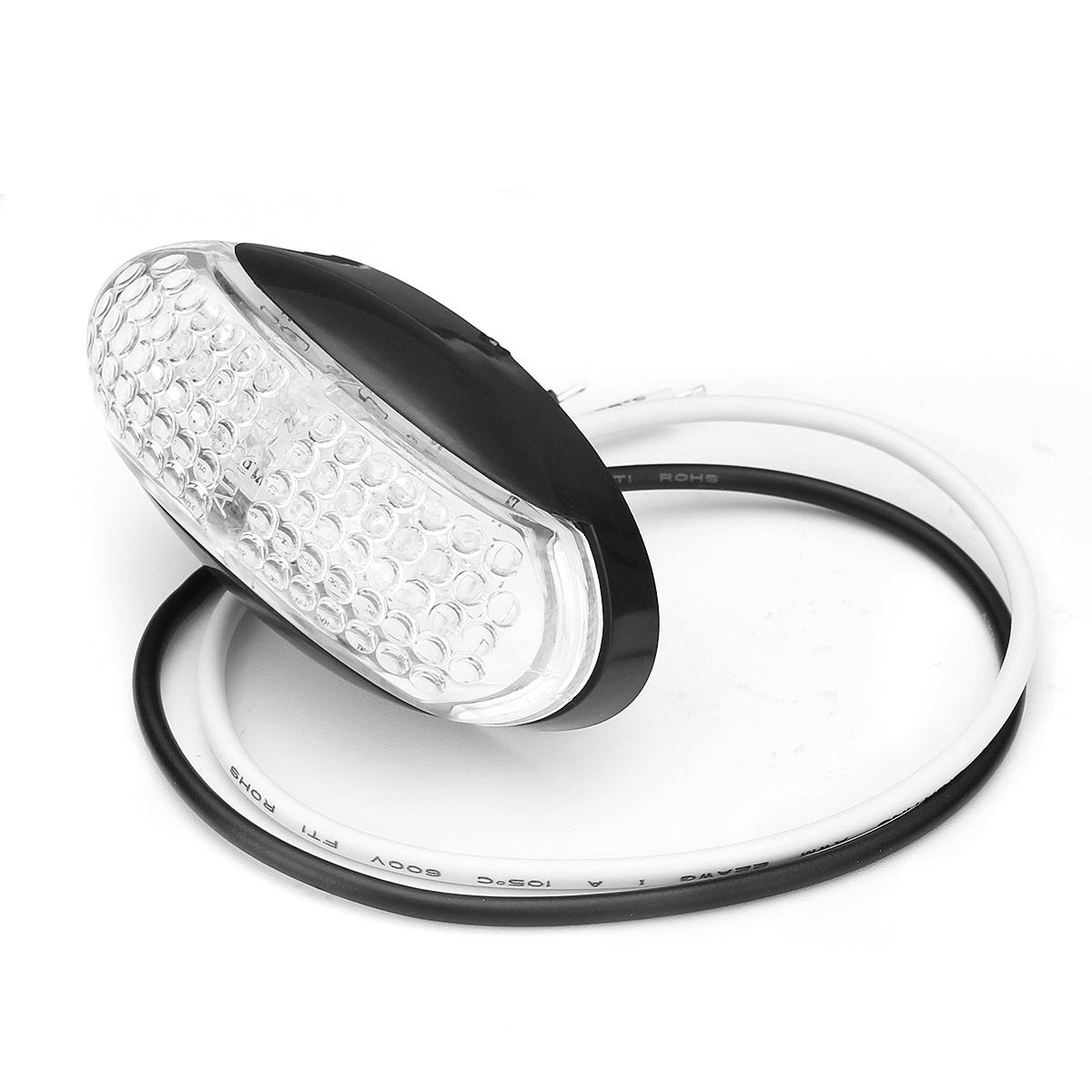 10pcs Red / Amber / White LED Side Marker Indicator Lights Lamp For Truck Trailer Lorry