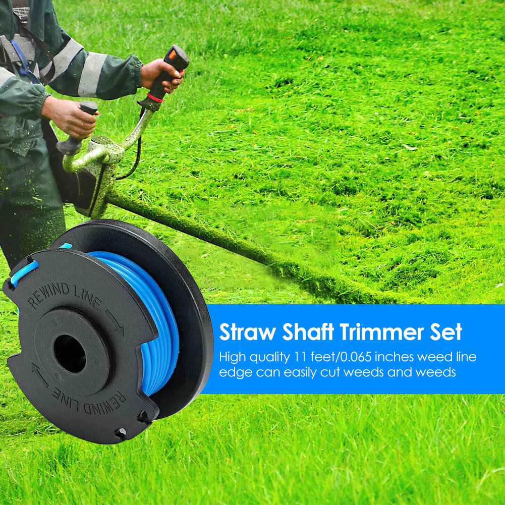 3pcs Replacement Trimmer Heads for Ryobi Strimmer Line Spool Grass Weeds Trimmer Head Weeding Brush Cutter Parts Garden Tools