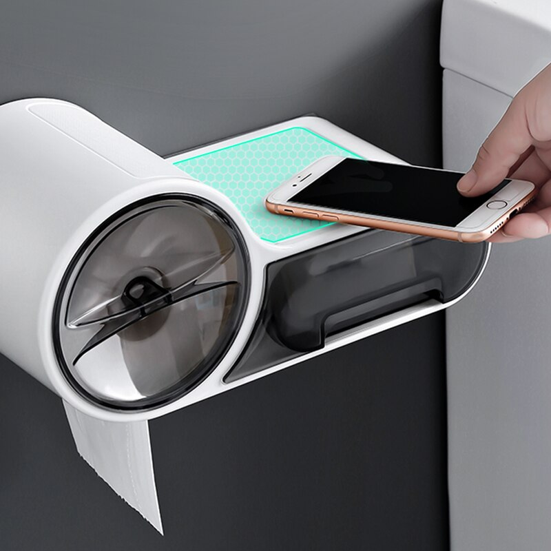 Wasserdicht Wc Spender Wc Papier Halfter Schlecht Papier Gewebe Kasten Zauberstab Rolle Papier Lagerung Kasten Schlecht Zubehör