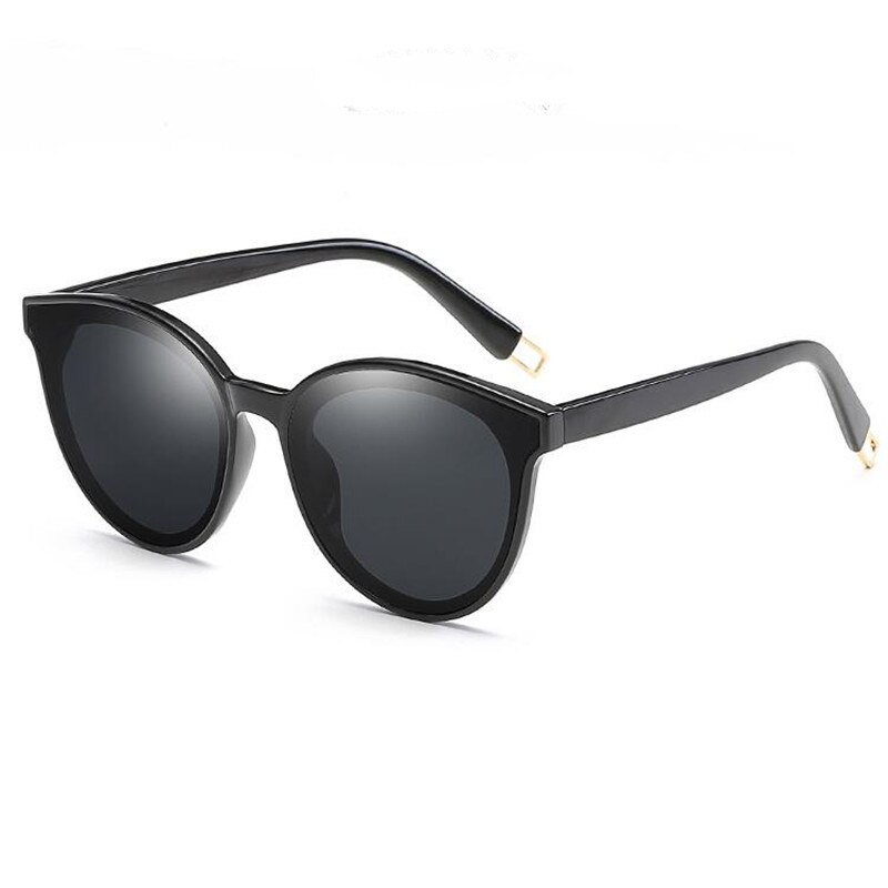Kvinder farve luksus flad top cat eye solbriller oculos de sol mænd twin beam overdimensionerede solbriller  uv400