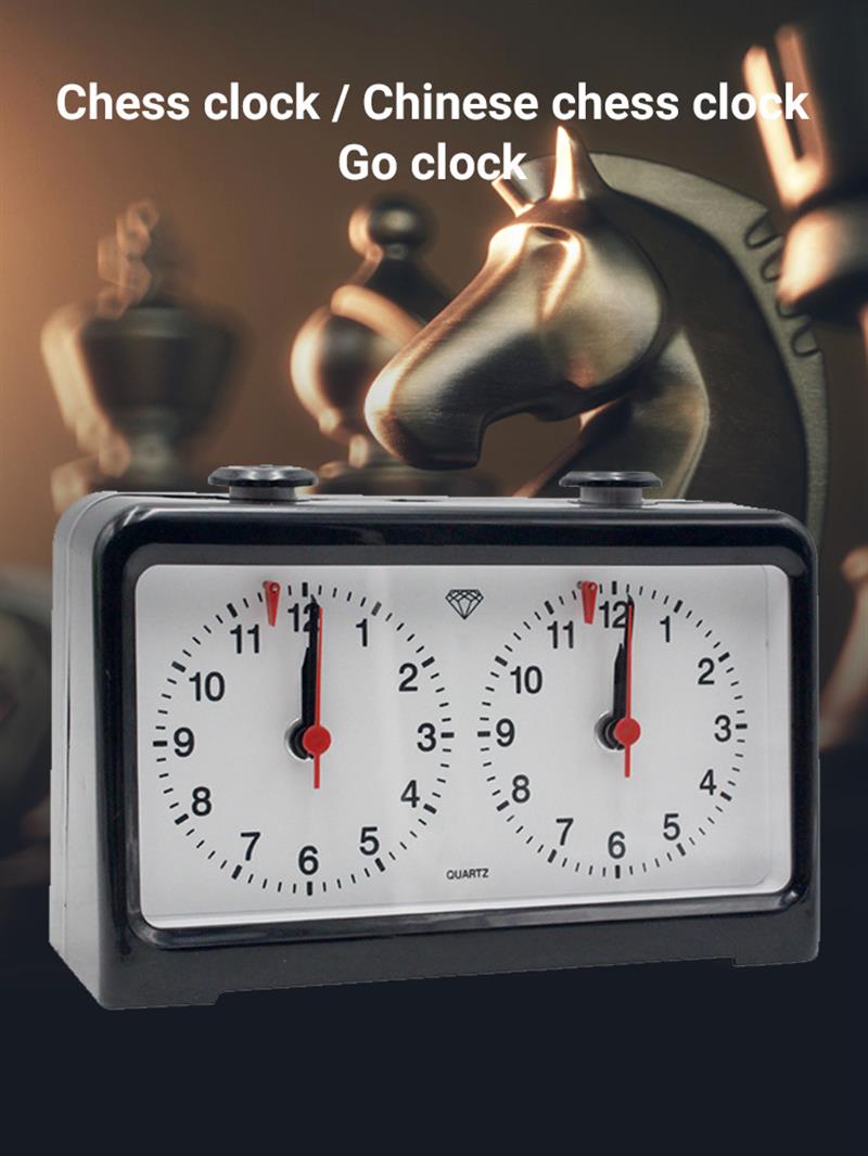 Chess Clock Chess Timer Chess Clock Mechanical Chess Clock Countdown Timer Suitable For All Kinds Of Chess Games.