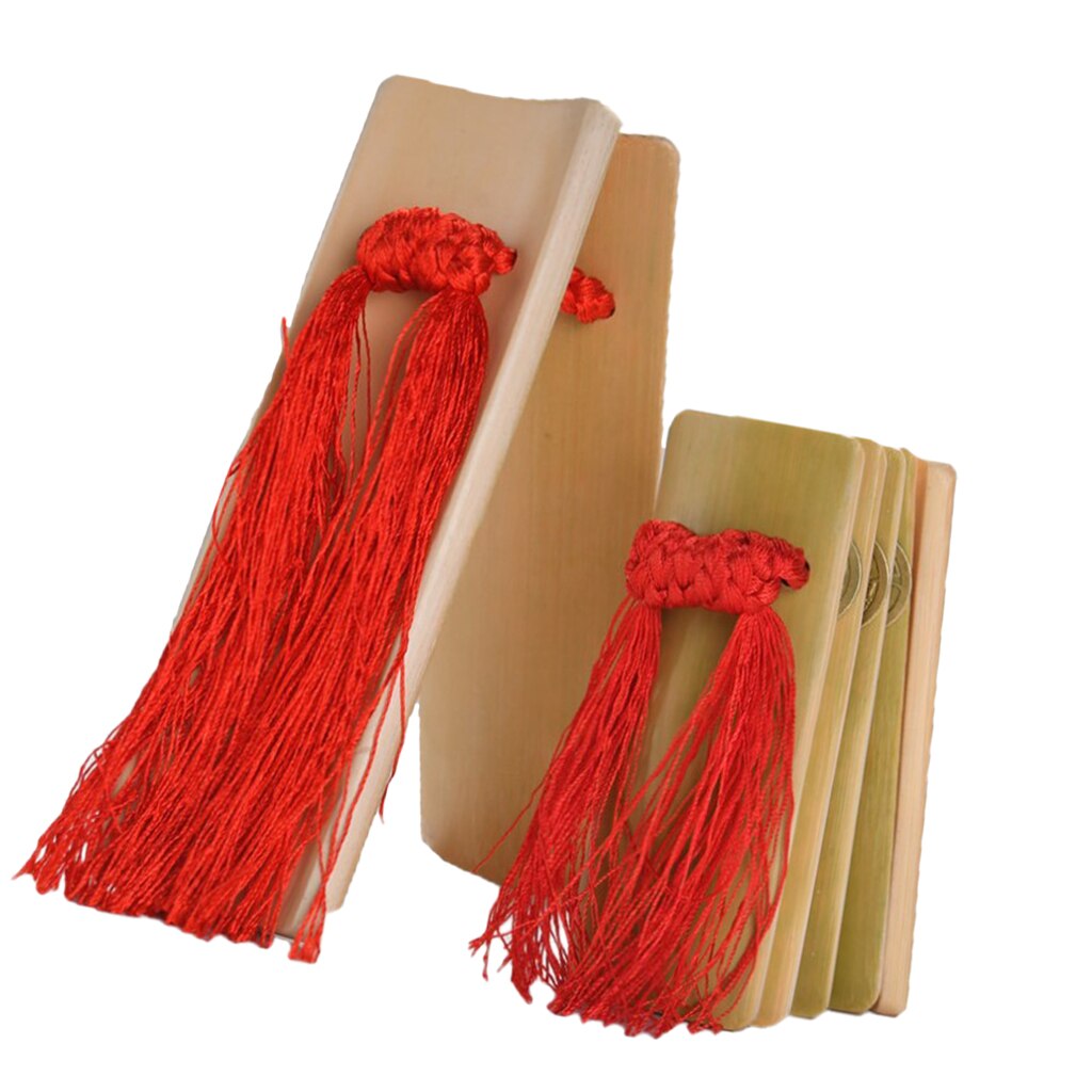 1 ensemble bambou claquettes castagnettes grand et petit chinois Kuaiban