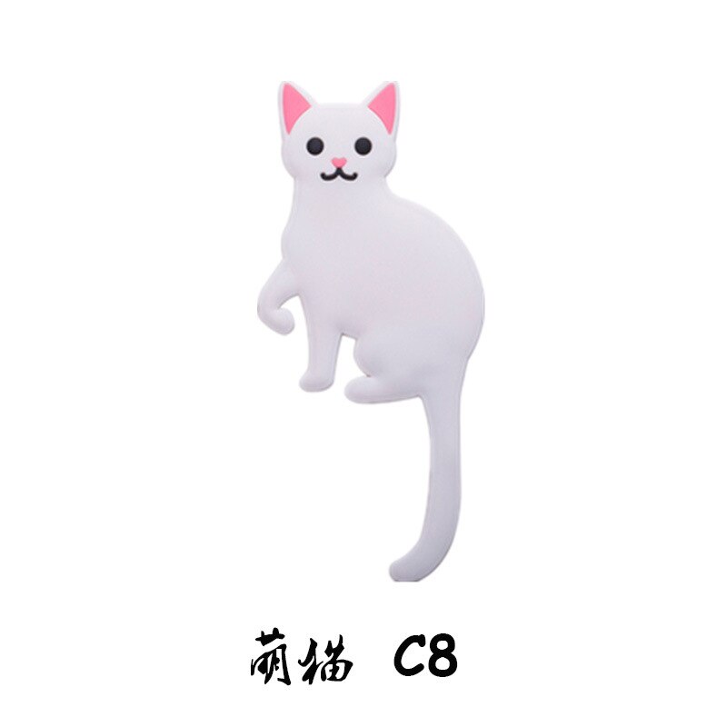 Muur Haak Creatieve Dier Haak Hoge Sterkte Nail Gratis Lijm Sterke Herbruikbare Waterdichte Handdoek Kleding Tassen: N