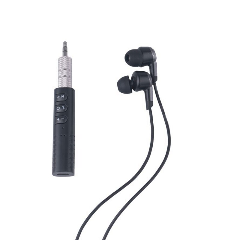 2 stk bluetooth o adapter 3.5mm aux adapter bluetooth  v5.0 sender modtager trådløs aux o musik