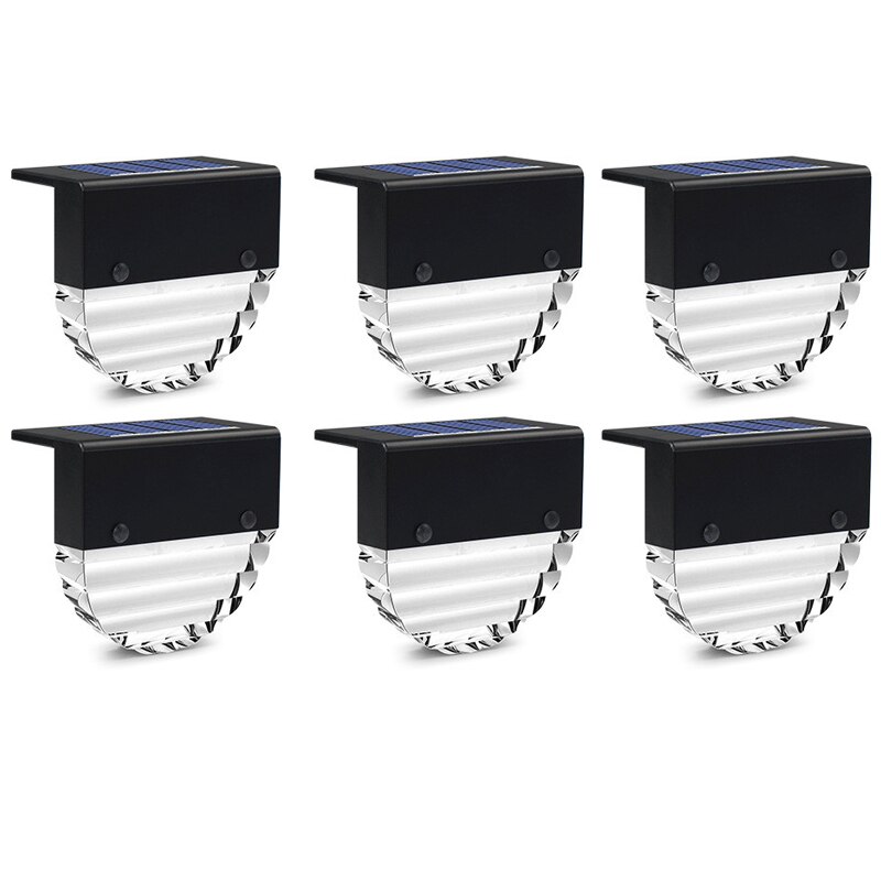 4/6 PCS LED Solar Deck Lights Outdoor Waterproof W... – Grandado