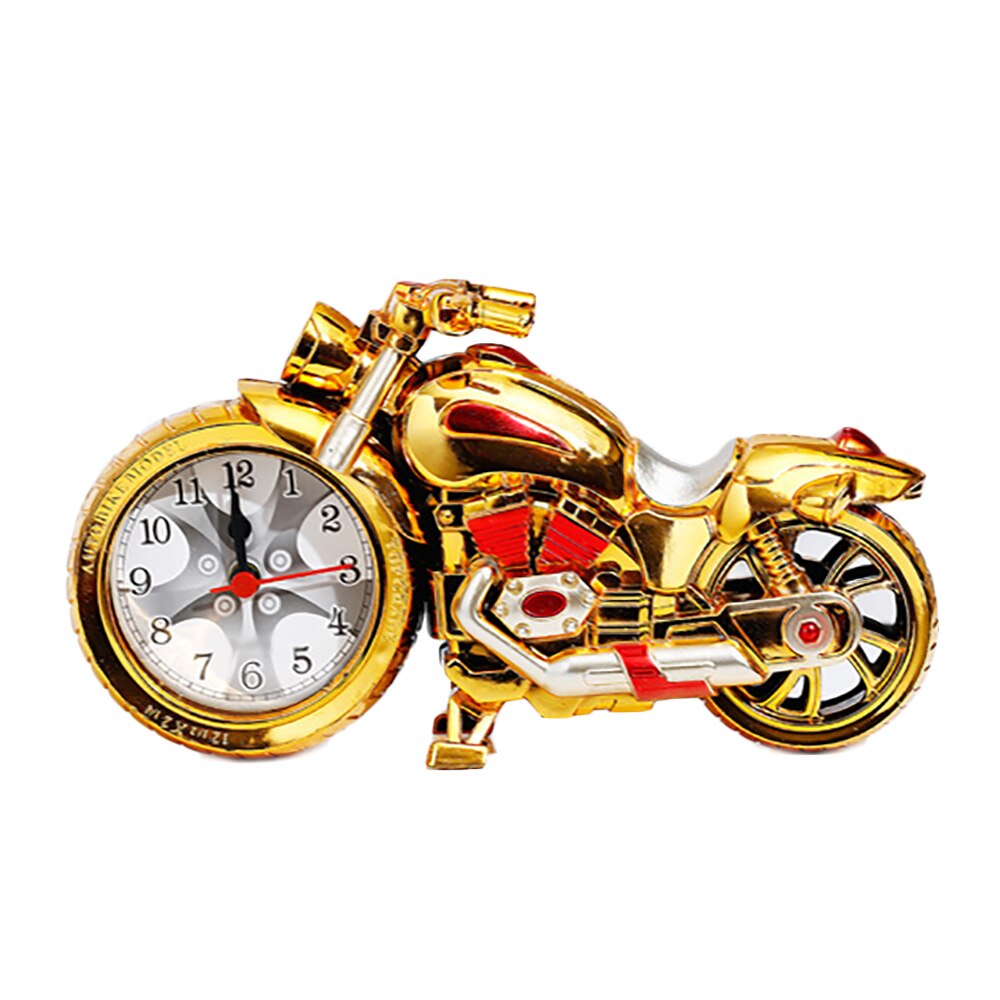 moto moto motif réveil bureau horloge créative maison anniversaire Cool horloge: A4