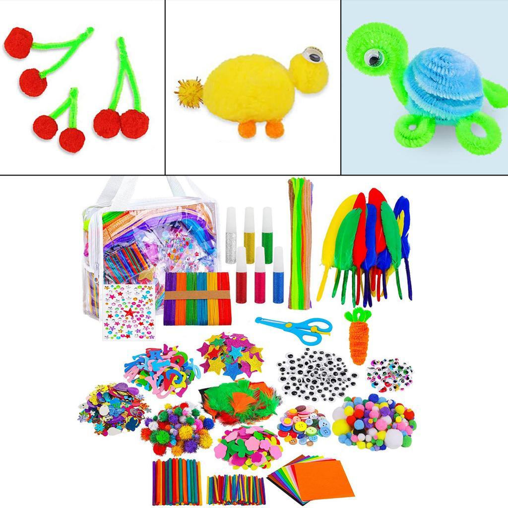 1500 Pieces Arts and Crafts Supplies Project Activity Arts Crafts for Girls