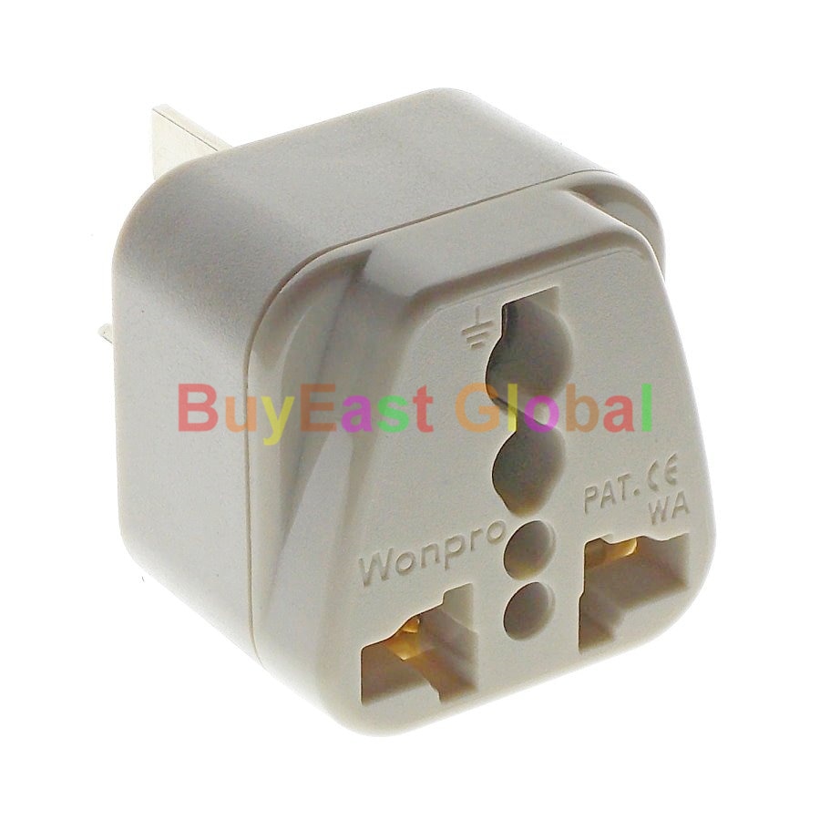 (1 PC) Universal to Australian, China, Zealand Power Plug Adapter AC100~250V 10A WA-16