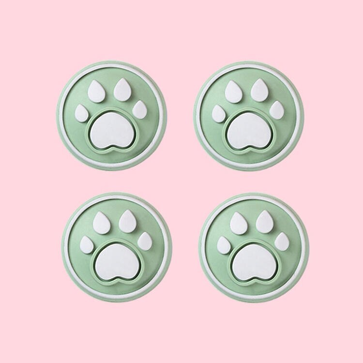 4pcs Cat Dog paw Joystick Thumb Paws Grip Cover Caps for Nintendo /switch /Joycon for Controller Gamepad Thumbstick Case: 10
