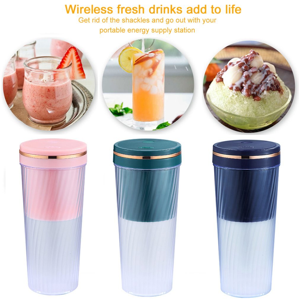 Draagbare Elektrische Mixer Juicer Usb Cup Blender Elektrische Usb Huishouden Juicer Oranje Juicer Mini Snelle Blender Keukenapparatuur