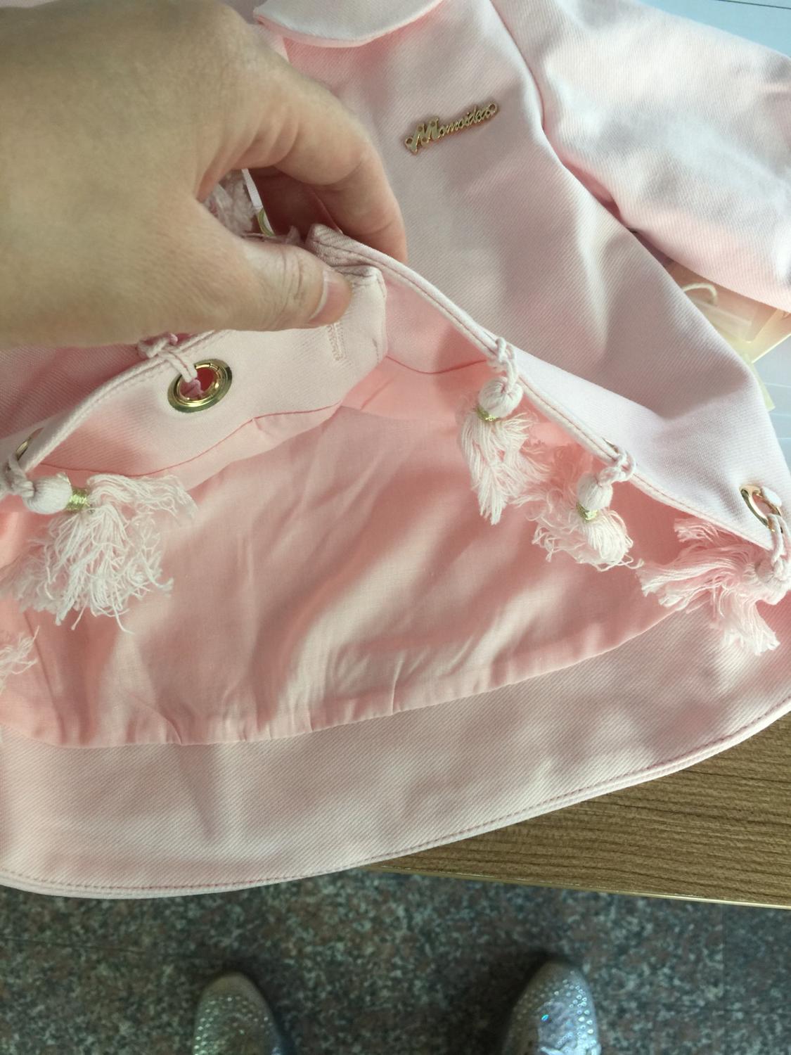 Gabardina rosa para niña, abrigo de primavera y otoño, 1