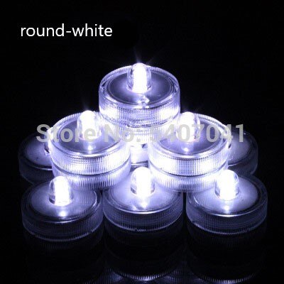 Silikonowe formy DIY świecznik choinka lampka do sypialni pojemnik formy żywica epoksydowa rękodzieło Charm narzędzie do wyrobu biżuterii: round-white