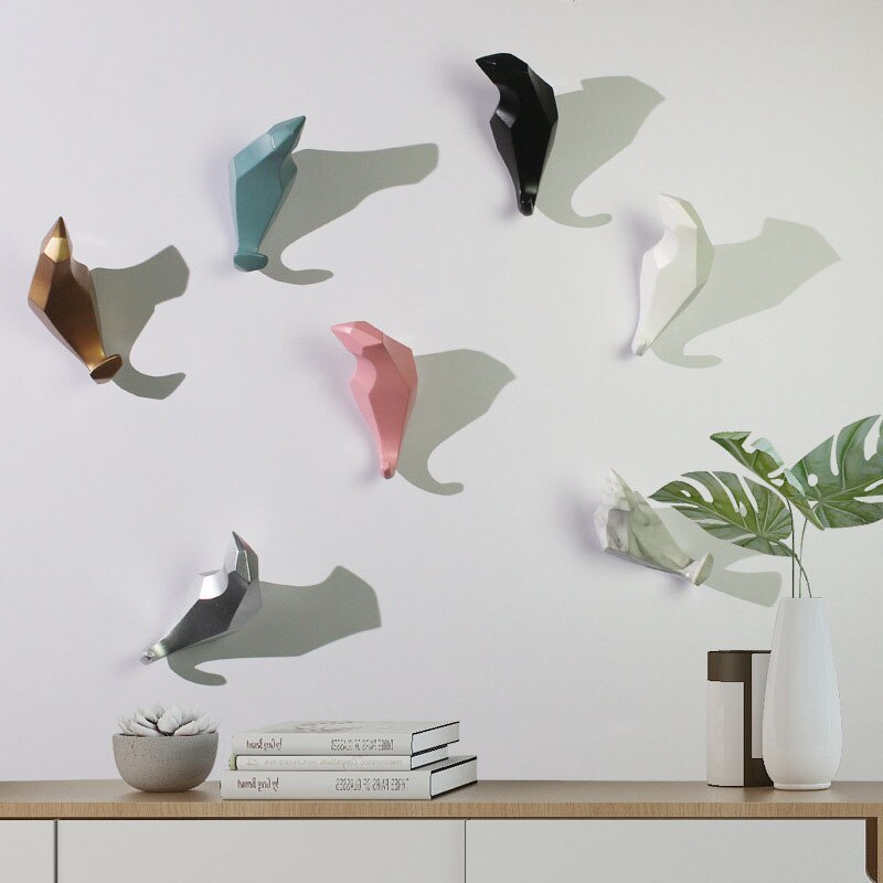 Hook Storage Decorative Clothes Hook Household Bird Storage Hanger Hat Hook Wall Hanging Porch Wall Hanging Key Hooks