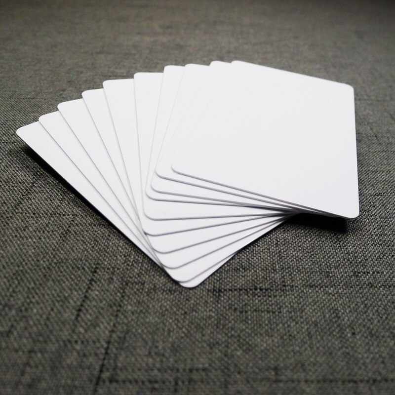 100 Pvc Plastic Cards Plastic Business Cards Stamping Double-Sided Printing Plastic Card Plastic Membership Card