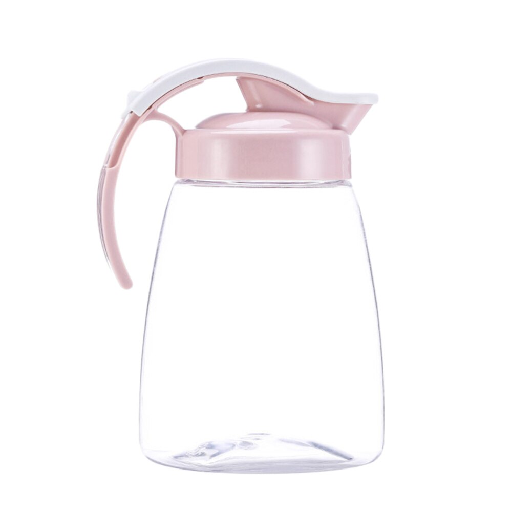 Dryck förvaringsbehållare värme kallvatten kanna plast juice kanna hushåll tekanna vattenkokare - storlek l (rosa)