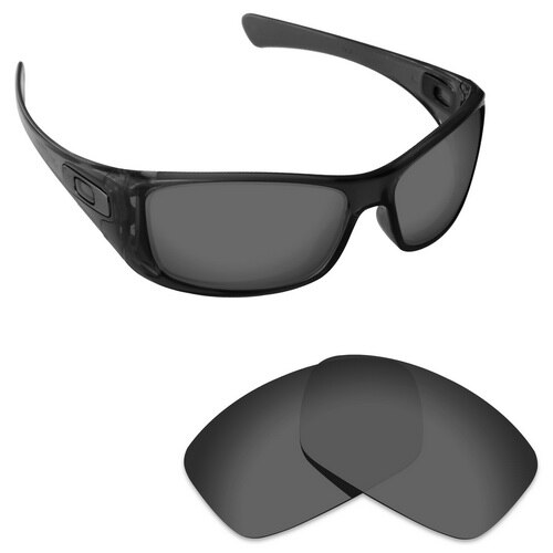 ToughAsNails Polarized Replacement Lenses for Oakley Hijinx Frame - Varieties: Black IR