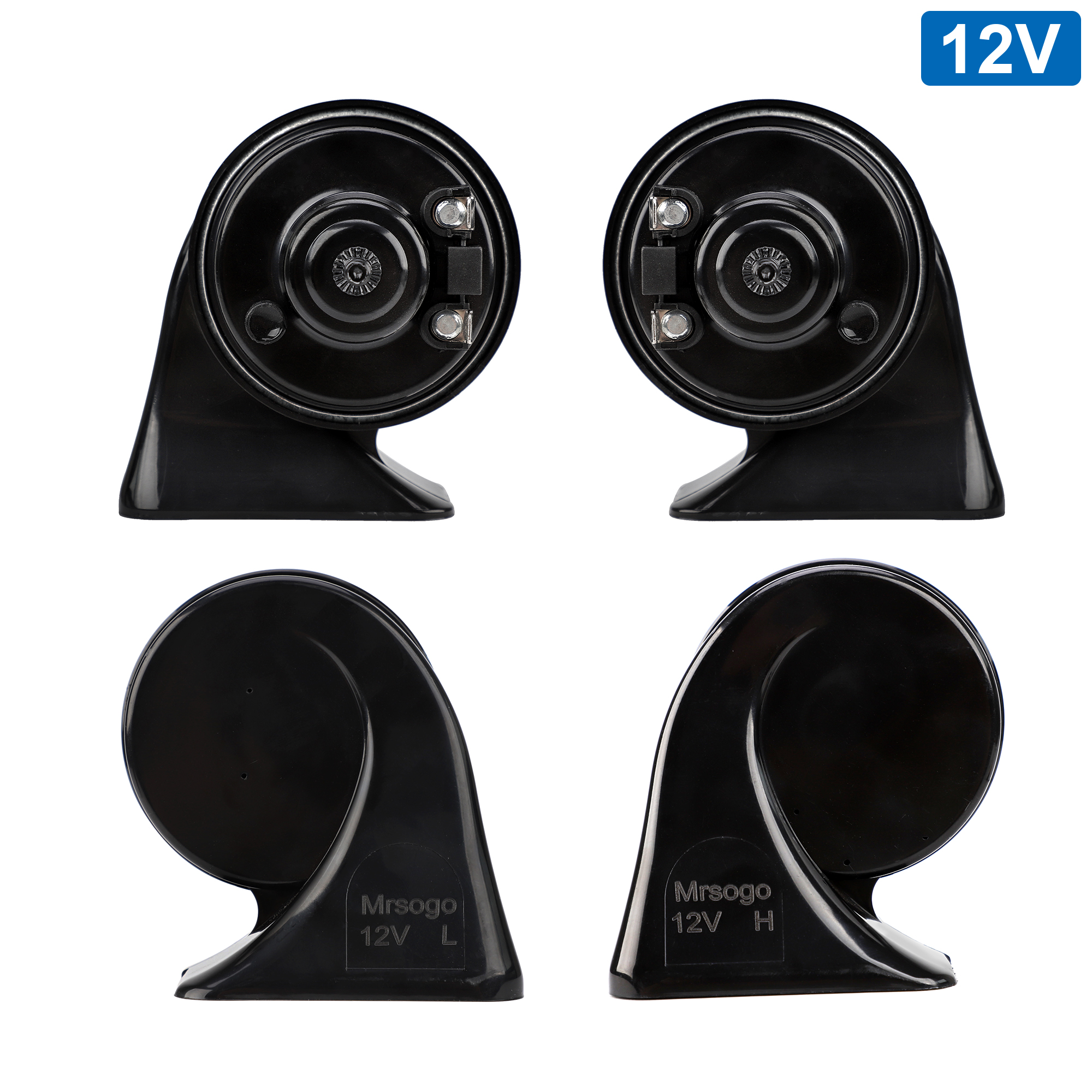 Bocina electrónica Universal de 12V, controlador Musical de 10 sonido, Monitor regulador, trompetas de caracol, sirena eléctrica, accesorios automotrices