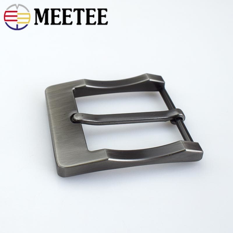 5/10/20pcs Solid Brushed Metal Belt Buckles Men 40mm Pin Buckle For 3.8-3.9cm Belts DIY Leather Craft Jeans Accessories