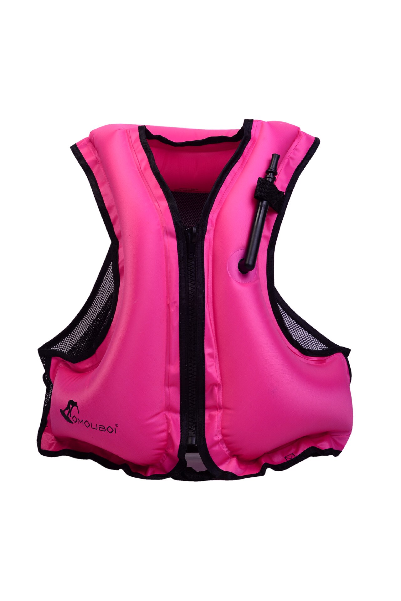 Surf gonflable gilets de sauvetage enfants plongée en apnée gilet de flottabilité adulte grande taille flottabilité bateau pêche gilet de sauvetage: Pink