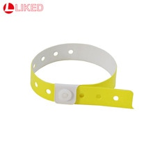 Gula plastarmband  - 200 räknas mer robusta armband för fester evenemang identitetsmärke 16mm x 250mm
