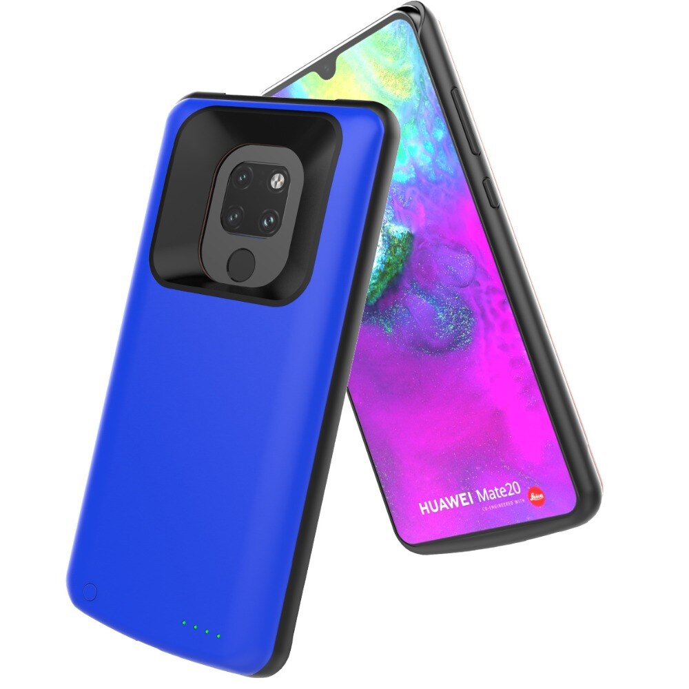 5000Mah Batterij Oplader Telefoon Case Voor Huawei Mate 20 Externe Battery Backup Charger Power Bank Beschermende Telefoon Cover