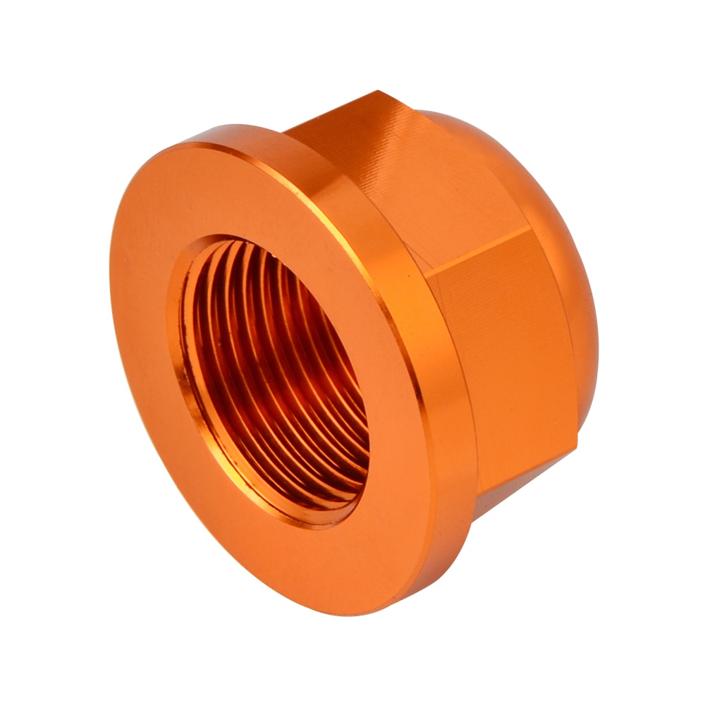 Tuerca de pasador de husillo de bloqueo de Rueda trasera para KTM, 125-500, EXC, EXC-F, -2022, 125-530, EXC, XC-W, EXC-F, SMR, SX, XC-W, XC, SX-F, 2003