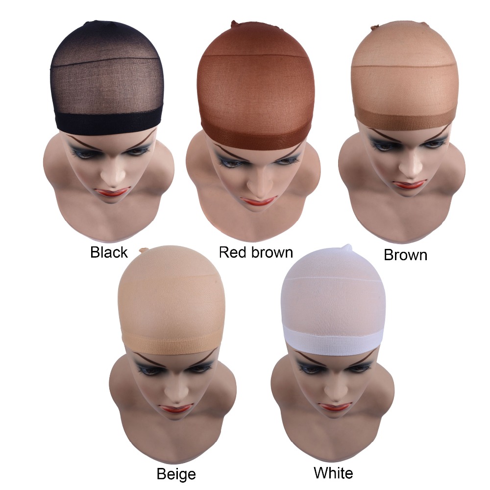 36pc Clearance Deluxe Wig Cap Hair Net For Weave 2 Pieces/Pack Hair Wig Nets Stretch Mesh Wig Cap For Making Wigs