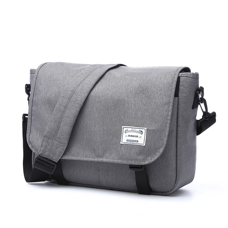 Neue Männer Messenger Taschen männer Business Travel Schulter Taschen weiblichen Leinwand Aktentasche Männer Umhängetasche Unisex Handtasche: Gray