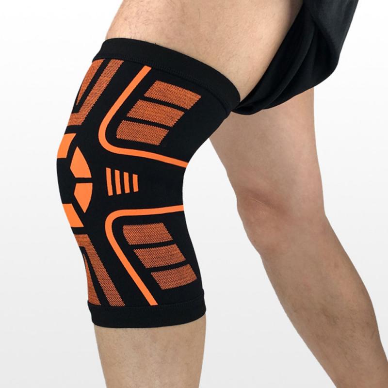 1 stk knæpuder sport fitness knæpude fitness gear bøjle løbe basketball volleyball støtte knæpude sikkerhed knæ bøjle