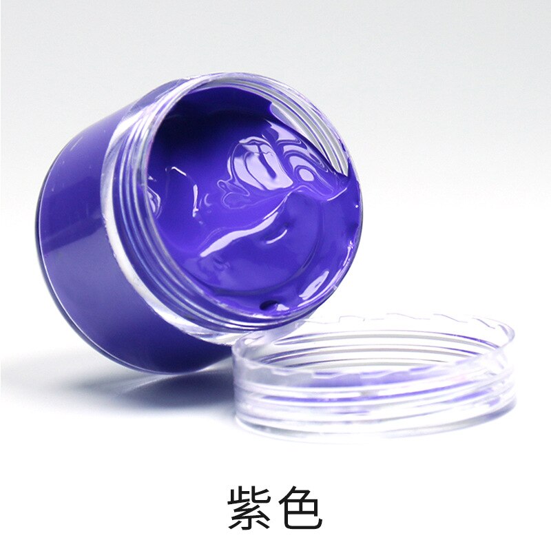 Pintura aceitosa de tinte de cuero, 32 colores, 30ml, para manualidades, bolso de cuero, reparación de zapatos, sofá, pasta de Color adicional: Morado