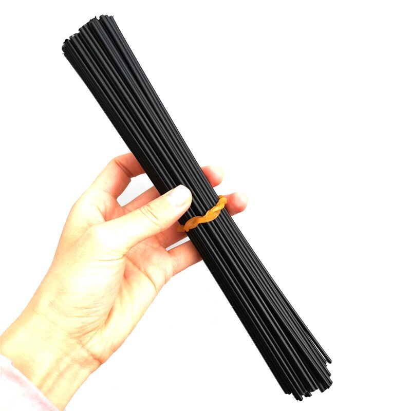 50 Stuks 25Cm Plastic Pp Lassen Staven Auto Bumper Reparatie Plastic Elektroden Voor Lasser Sticks Kit Hand Air gereedschap