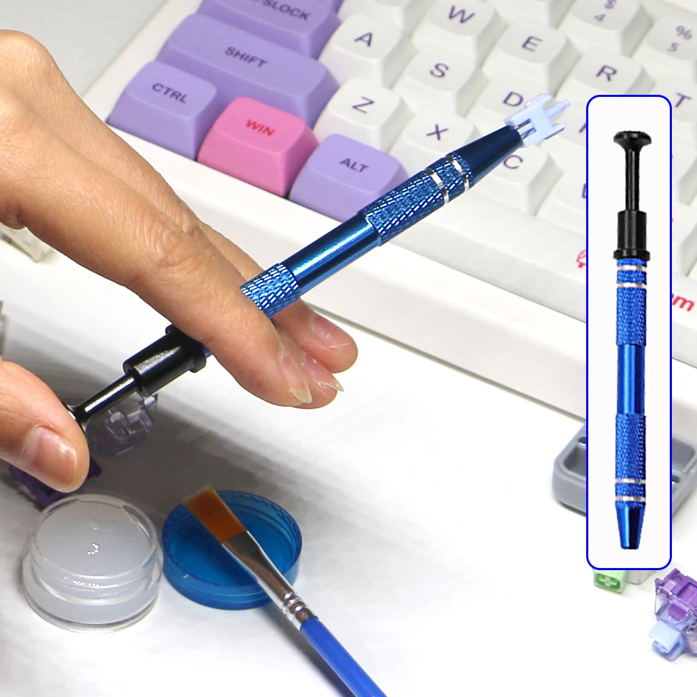 Keyboard Keycaps Switch Puller Opener Switch Lubrication Package for Mechanical Gamer Swap Mechanical Keyboard Accessory Kit