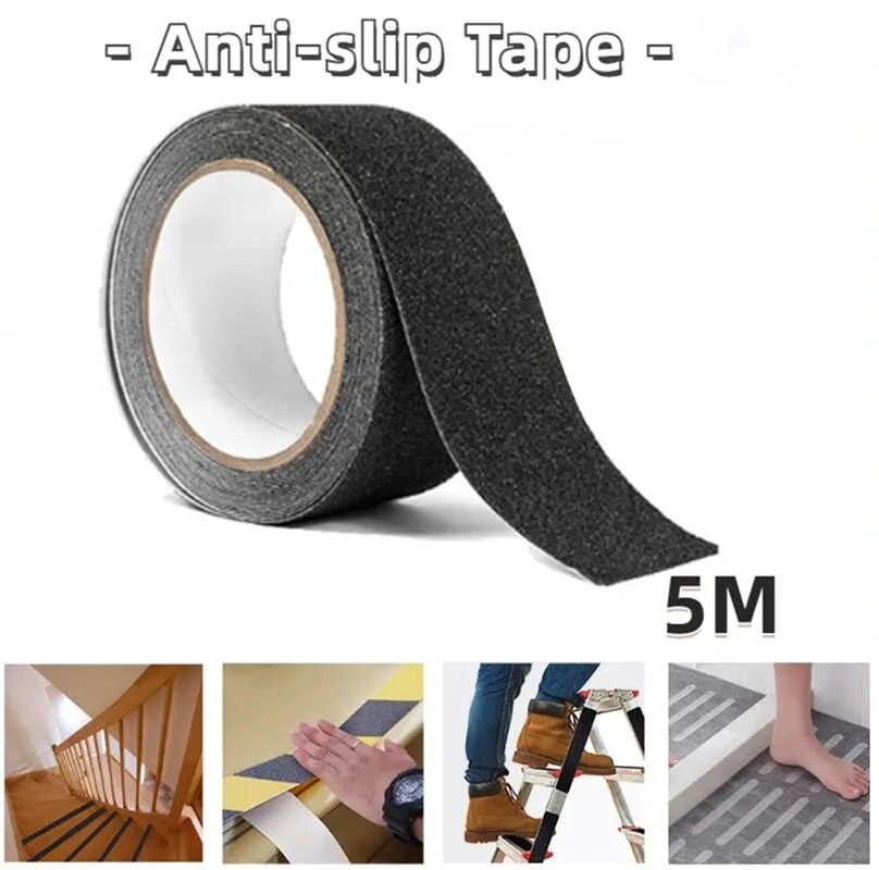 5M Anti-Rutsch-Klebeband, sicher, wasserdicht, rutschfest, Aufkleber, Griffband, ältere Menschen, rutschfestes Klebeband, Treppen, Boden