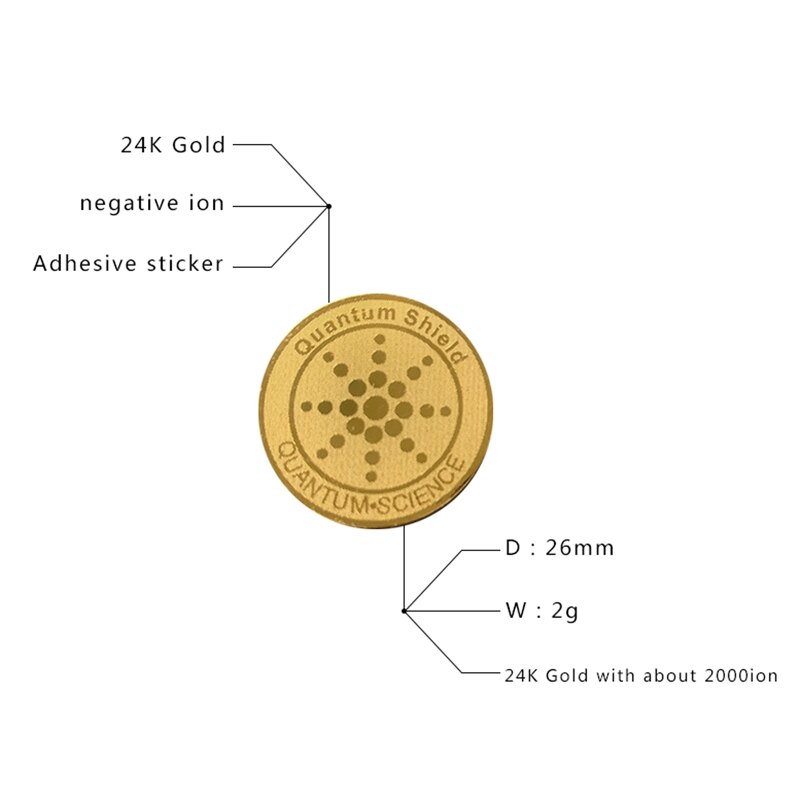 10pcs Energy Anti Radiation Protector Shield EMF Protection Mobile Cell Phone Stickers EMR Blocker for Laptops Computer