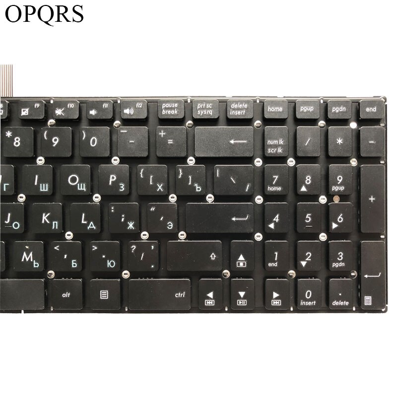 Ruso teclado del ordenador portátil para ASUS X552 X552C X552MJ X552E X552EA X552EP X552L X552LA X552LD X552M X552MD X552V X552VL X552W.