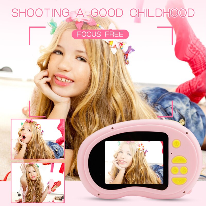 Children Mini Camera Kids Educational Toys for Child Baby Birthday Digital Camera 1080P Projection Video Photography Props