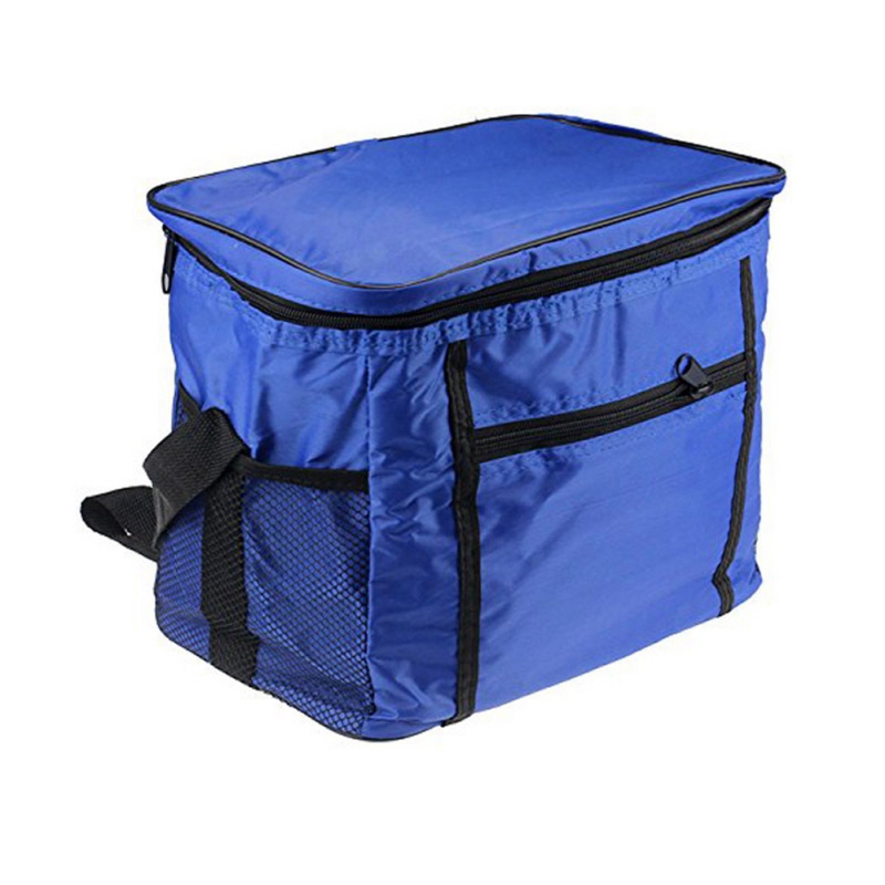 Bærbar oxford klud camping rejse vandtæt isboks udendørs picnic taske isolering pakke isoleret tote taske opbevaring indeholder