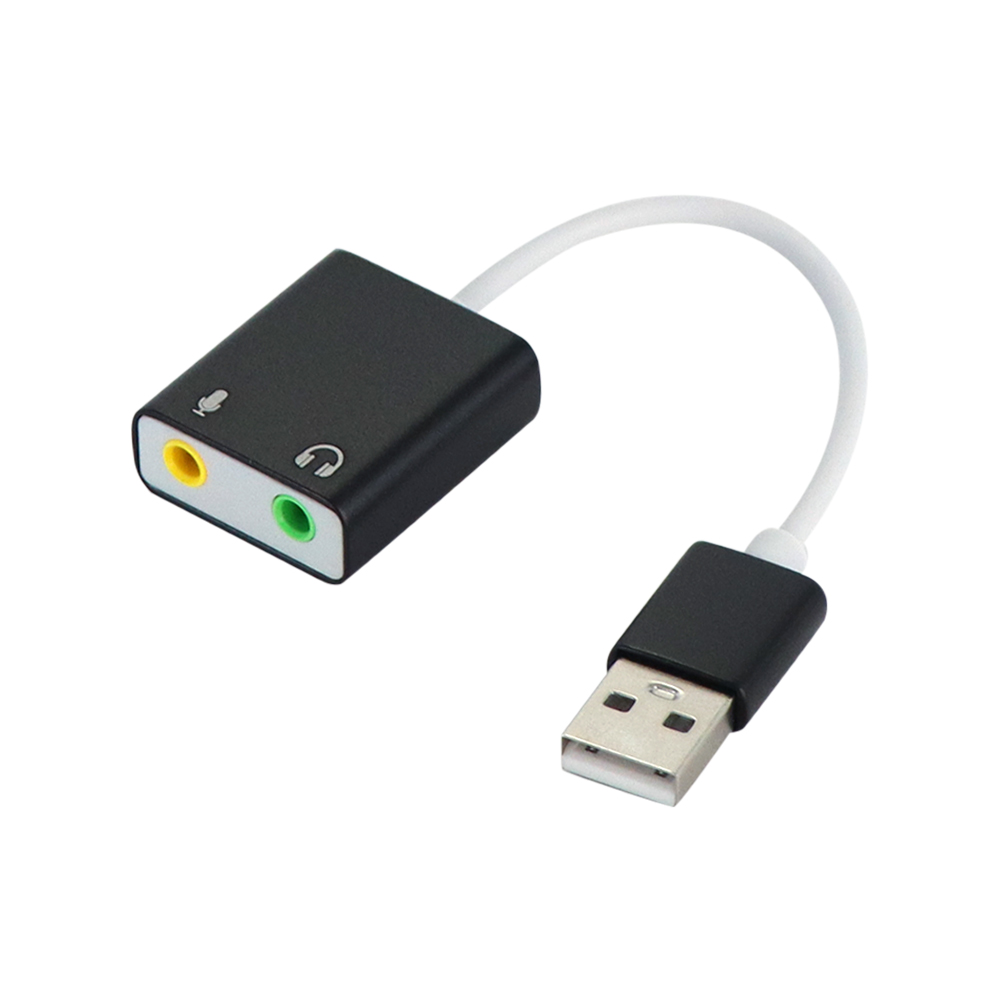 USB Type-C 7.1 External Sound Card Adapter Audio Card USB-C to Jack 3.5mm Earphone Micphone for Laptop Macbook Pro: green