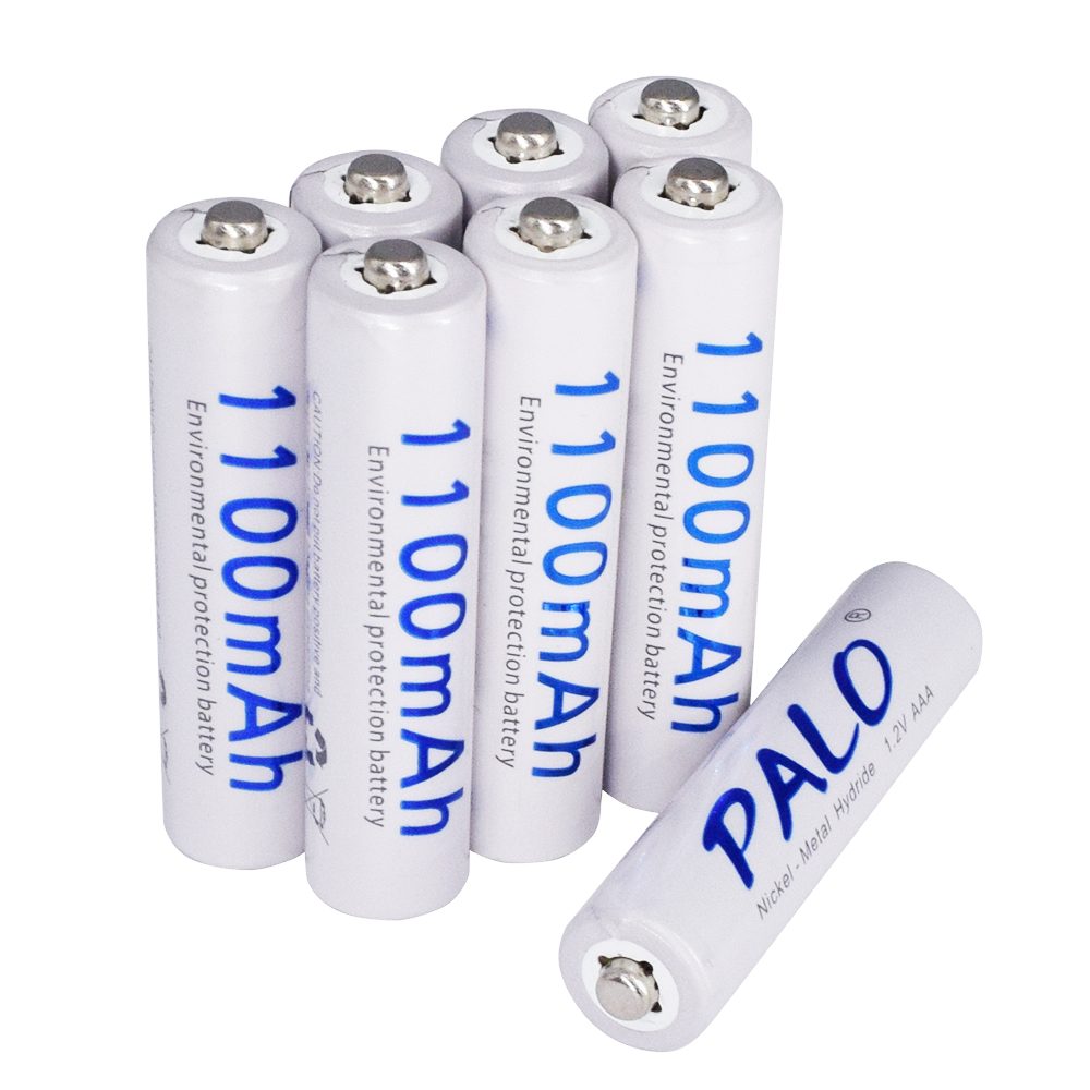 2-16pcs AAA 1100mAh NI-MH rechargeable AAA battery AAA 3A ni mh nimh 1.2V 1.2volt original high capacity current batteries