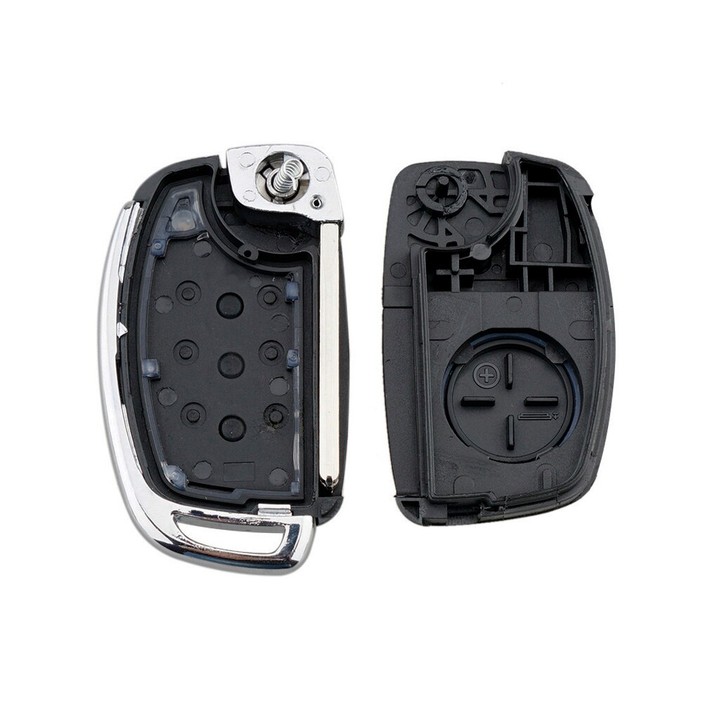 3 Button Flip Folding Car Key Case Shell Cover Remote Fob Replacement For Hyundai I10 I20 I40 IX35 Tucson With Blade