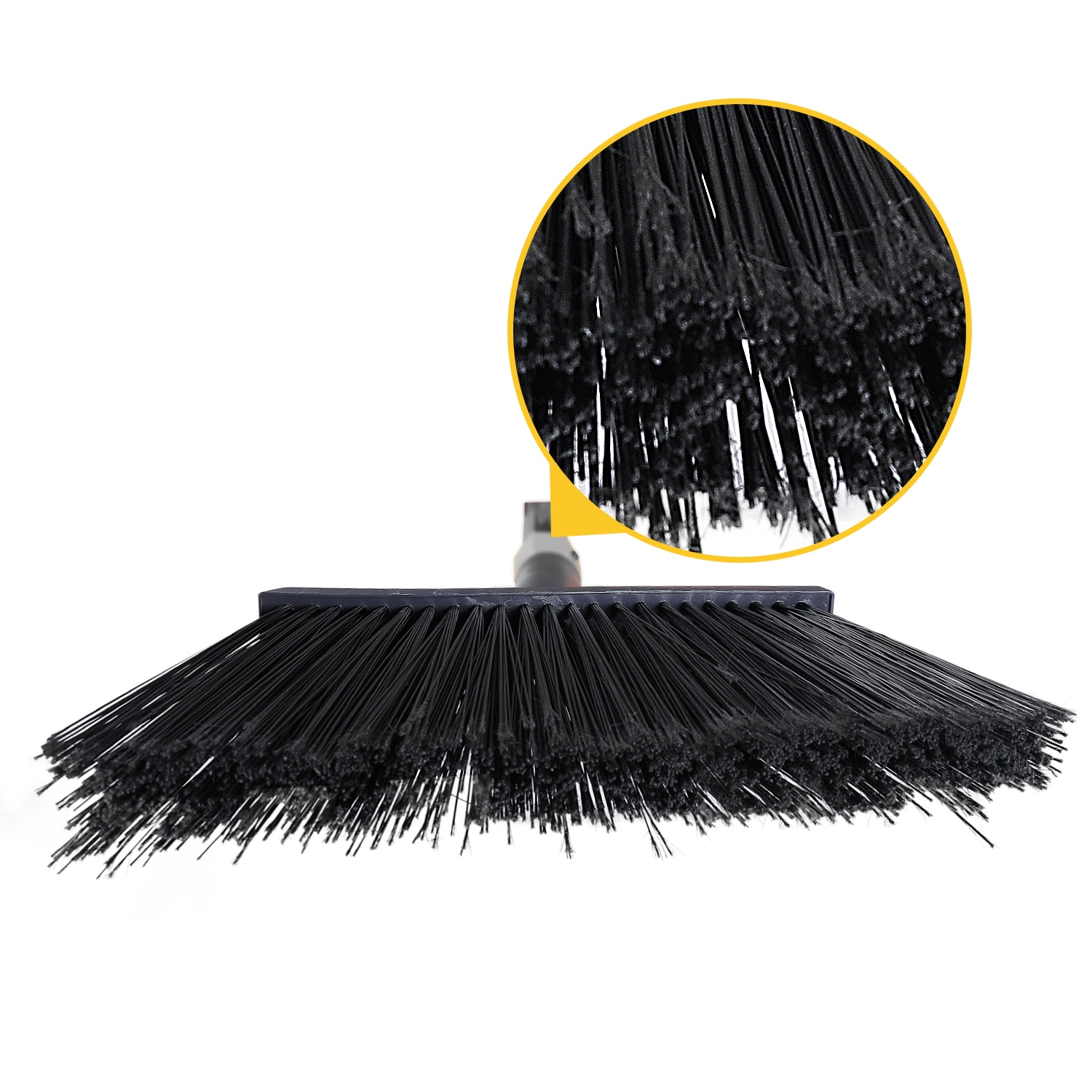 Yocada Heavy-Duty Broom Outdoor for Courtyard Garage Lobby Mall Market Floor Kitchen Room Office Pet Hair Rubbish Cleaning